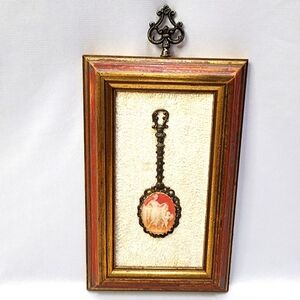 Rare Cameo Spoon By E.A. Riba Co Brooklin New York, Style 175